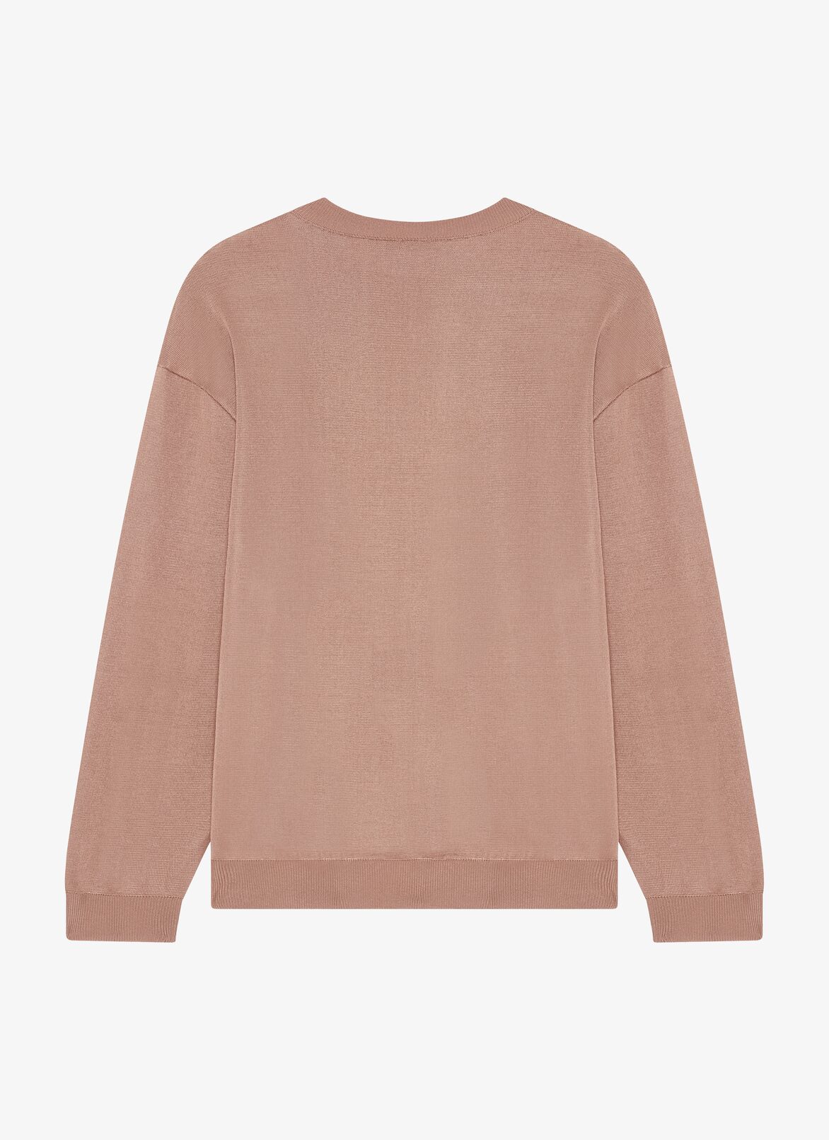 High Shine Sweater ALAÏA DARK CAMEL HIGH SHINE SWEATER